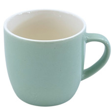 CER MUG 8.5X8.5CM PLAIN ASST COLOURS