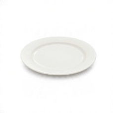 CER PLATE 21CM RND CREME W/DESIGN