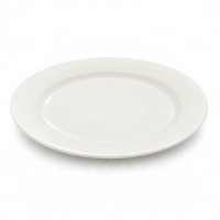 CER PLATE 30CM RND PLAIN CREME CER PLATE 30CM RND PLAIN CREME