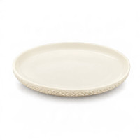 CER PLATE 20CM RND CREME W/DESIGN CER PLATE 20CM RND CREME W/DESIGN