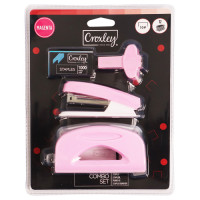 BTS STATIONERY SET 4PCS CROXLEY MAGENTA