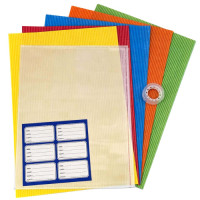 BTS COVER A4 PRECUT 17PC C/KRAFT MARLIN