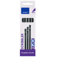 BTS PENCIL 12s HB MARLIN BLK\SILVER BTS PENCIL 12s HB MARLIN BLK\SILVER