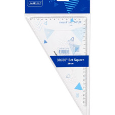 BTS SET SQUARE 60DEG 26CM MARLIN