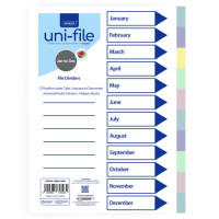 BTS FILE DIVIDER JAN/DEC MARLIN