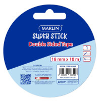BTS TAPE DOUBLE SIDED MARLIN 18MMX10M