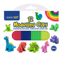 BTS CLAY 12 COLOUR 200G MARLIN BTS CLAY 12 COLOUR 200G MARLIN