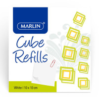 BTS CUBE REFILL WHITE 10X10CM MARLIN