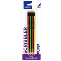 BTS PENCIL  4s HB MARLIN GRAPHITE NEON