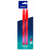 BTS PEN GEL INK 2s RED MARLIN