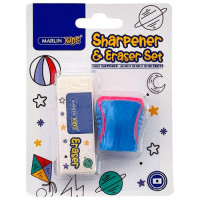 BTS SHARPENER  1s MARLIN W/ERASER AIRSHI