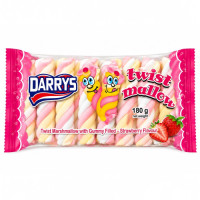 SWT MALLOW TWIST GUMMY S/BERRY 180G