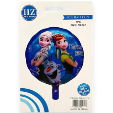 BALLOON 1s FROZEN FOIL 18INCH