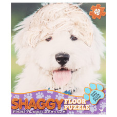 FLOOR PUZZLE SHAGGY DOG HAIR