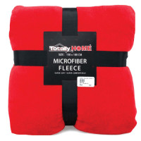 THROW 150*180 FLEECE MICROFIBRE ASST COL