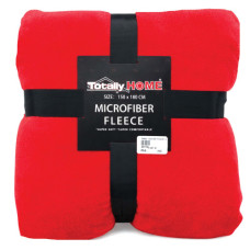 THROW 150*180 FLEECE MICROFIBRE ASST COL