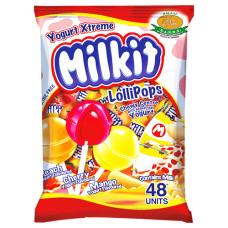 SWT LOLLIPOP MILKIT YOGURT EXTREME 48s
