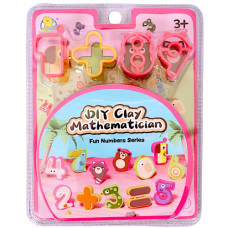 TOY PLAY DOUGH SET DIY CLAY NUMBERS