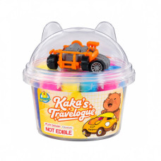 TOY PLAY DOUGH IN MINI TEDDY BAG W/CAR