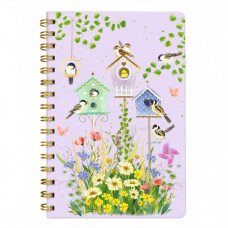 BTS NOTEBOOK A5 H/C SPIRAL 80P BIRDHOUSE