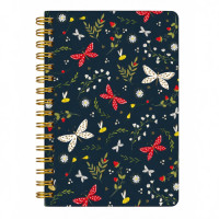 BTS NOTEBOOK A5 H/C 80P BUTTERFLIES BTS NOTEBOOK A5 H/C 80P BUTTERFLIES