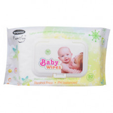 BABY WIPES 80PC FAMILY TELEPOINT