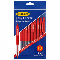 BTS PEN 10s TELEPOINT EASY CLICKER RED