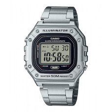 WT CASIO GTS DIGITAL SQ 50M S/STEEL