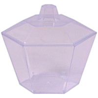 PL DESSERT CUPS W/LID OCT 12PC
