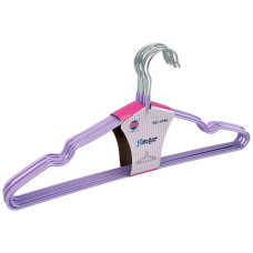 HANGER METAL 10s 40CM PL COATED ASST COL