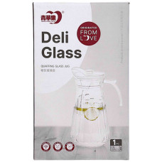 GLW JUG 1.7L CLEAR W/DESIGN&LID
