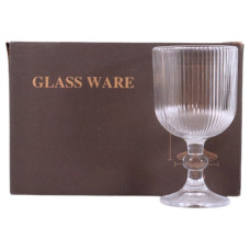 GLASS TUMBLER SET 6PC 390ML CLEAR