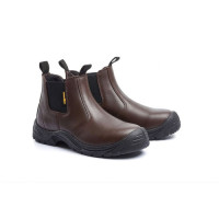 BOXER CHELSEA BOOT BROWN SIZE 6 BOXER CHELSEA BOOT BROWN SIZE 6