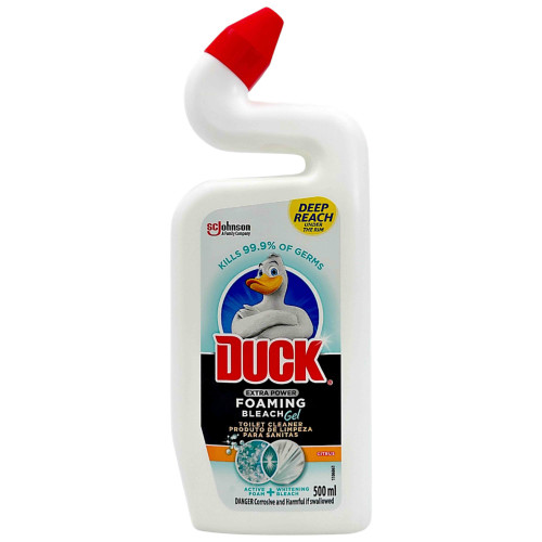 DUCK TOILET CLEANER GEL 500ML CITRUS DUCK TOILET CLEANER GEL 500ML CITRUS