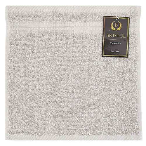 TOWEL EGY FACE CLOTH GREY 30X30CM BRISTO TOWEL EGY FACE CLOTH GREY 30X30CM BRISTO