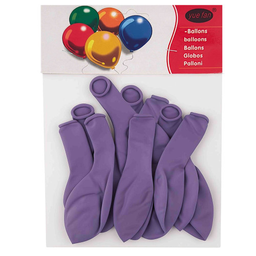 BALLOON 10s PURPLE PLAIN BALLOON 10s PURPLE PLAIN