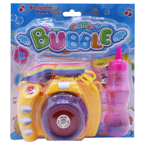 TOY BUBBLE CAMERA W/BUBBLES 5566 TOY BUBBLE CAMERA W/BUBBLES 5566