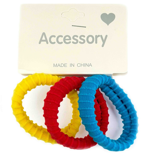 HAIR BANDS 3PC ASSORTED COLOURS HAIR BANDS 3PC ASSORTED COLOURS