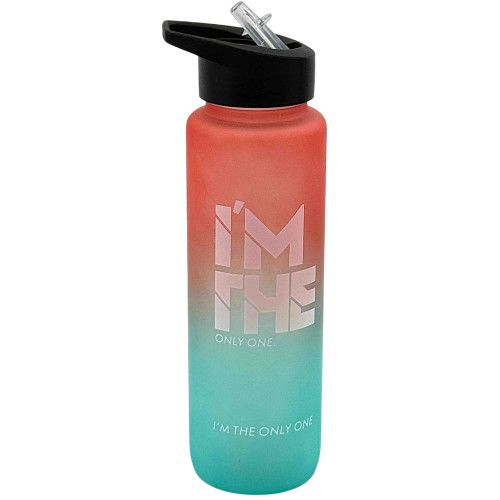 DRINKING BOTTLE 26CM 2TONE W/GRIP DRINKING BOTTLE 26CM 2TONE W/GRIP