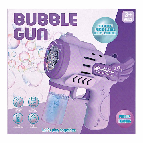 TOY BUBBLE GUN POROUS FOAMING TOY BUBBLE GUN POROUS FOAMING