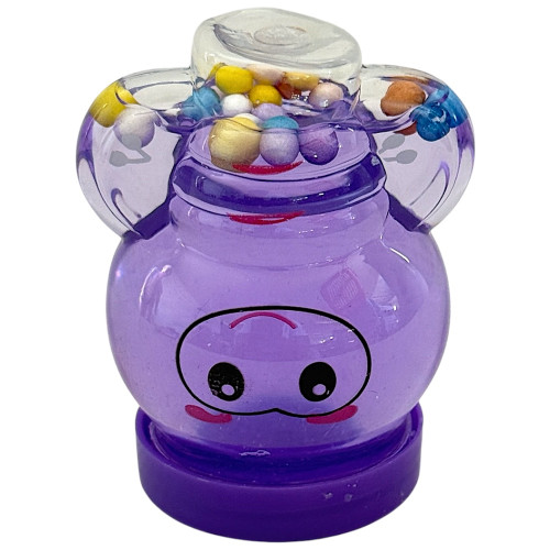 TOY SLIME MINI GLITTER W/BEADS ASST COL TOY SLIME MINI GLITTER W/BEADS ASST COL
