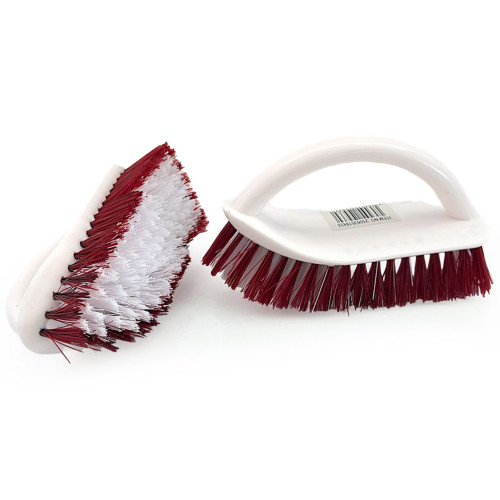 PL BRUSH W/HANDLE SOFT 2TONE 16CM ASST PL BRUSH W/HANDLE SOFT 2TONE 16CM ASST