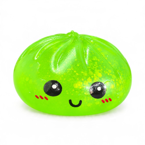 TOY SQUISHY DUMPLING (Glitter) ASST 1s TOY SQUISHY DUMPLING (Glitter) ASST 1s