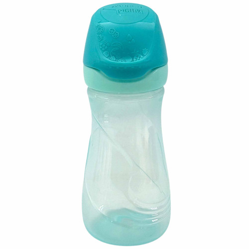 WATER BOTTLE 430ML TURQUOISE MAPED PICNI WATER BOTTLE 430ML TURQUOISE MAPED PICNI
