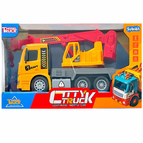 TOY B/O ENGINEERING CRANE 1:14 TOY B/O ENGINEERING CRANE 1:14