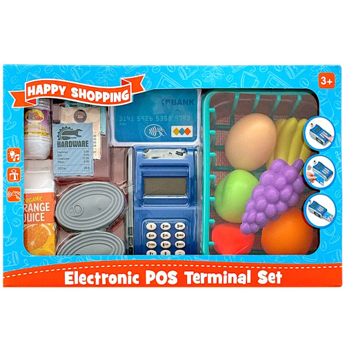 TOY ELECTRONIC POS TERMINAL SET