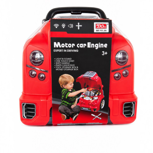 TOY MOTOR CAR ENGINE SET W/LIGHT&SOUND TOY MOTOR CAR ENGINE SET W/LIGHT&SOUND