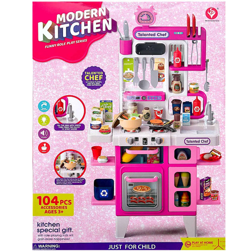 TOY KITCHEN SET 104PC TOY KITCHEN SET 104PC