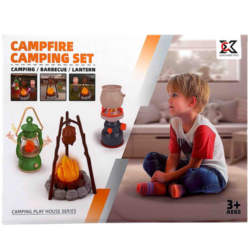 TOY CAMPFIRE CAMPING SET TOY CAMPFIRE CAMPING SET