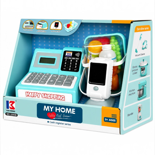 TOY CASH REGISTER W/ACCESSORIES TOY CASH REGISTER W/ACCESSORIES